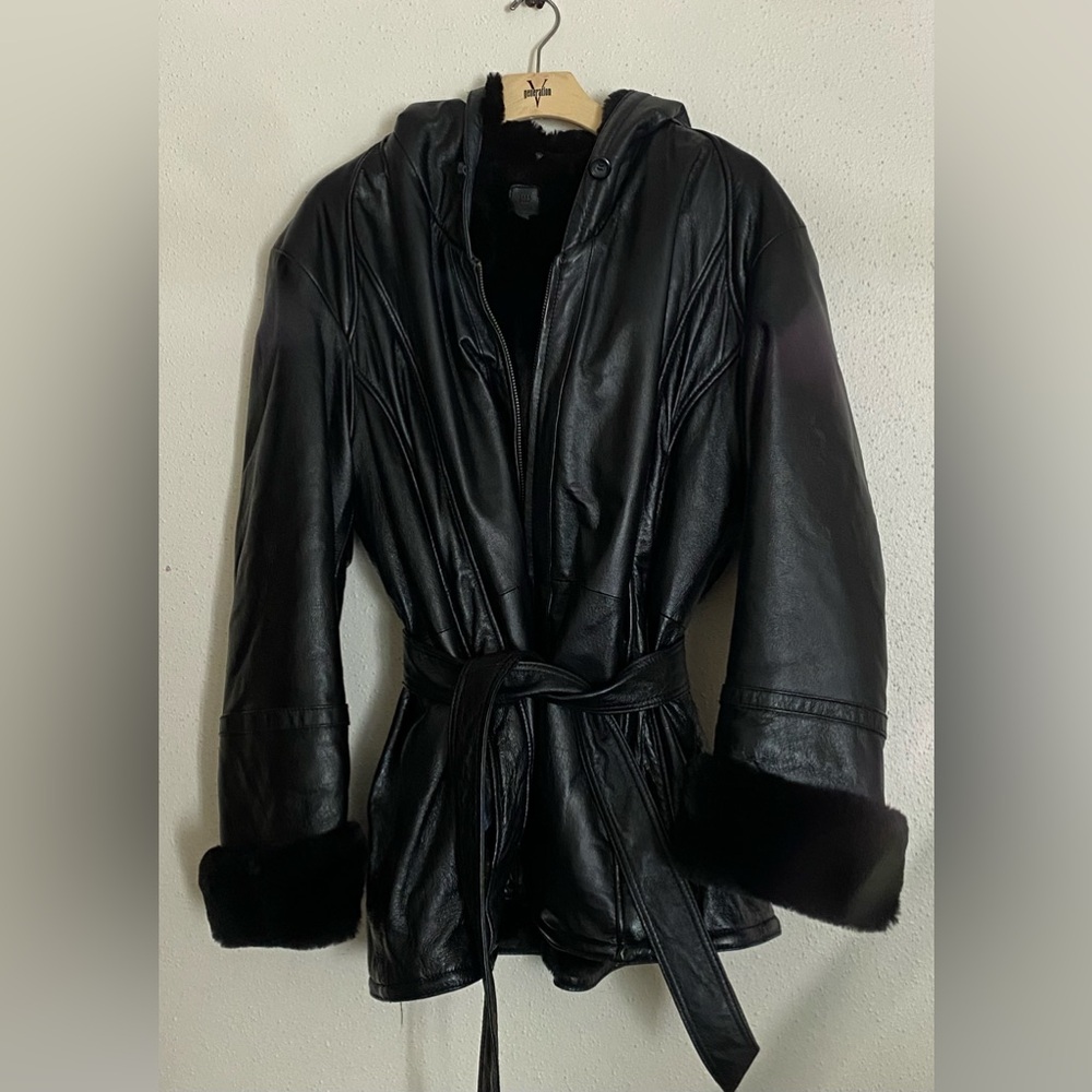 Wilson’s leather coat